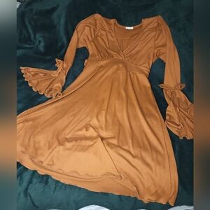 Earthbound Burnt Orange Women's Dress
